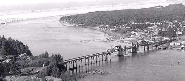Siuslaw River and Bridge